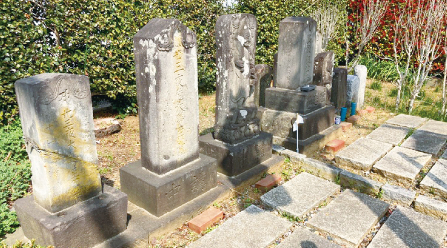 上志津新田の石仏群